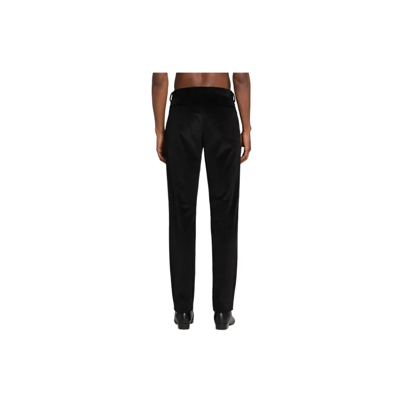 Roberto Cavalli SS24 Casual Pants Men's Black-2