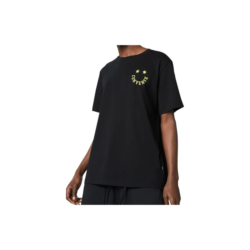 Converse Set-in Sleeve T-Shirt Men's Black-4