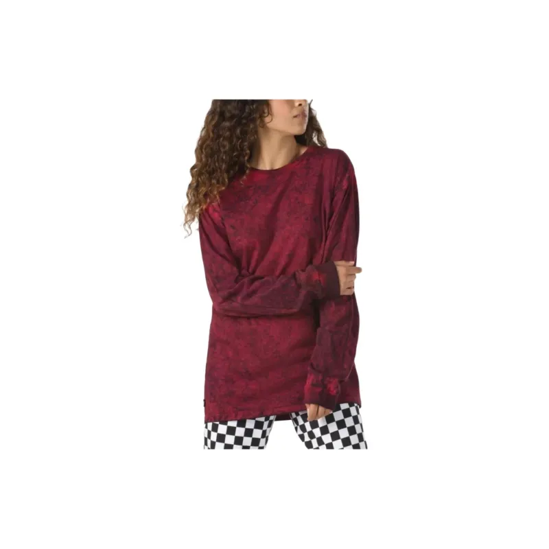 Vans KYLE WALKE T Shirt Men's Dark Red-2