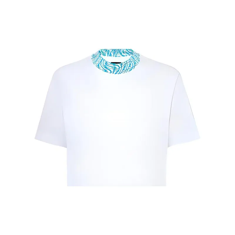 FENDI T-Shirts Men White-5