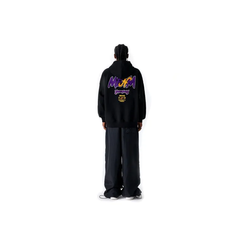 Necessity Finery X MR.ENJOYDA MONEY Sweatshirts Unisex Black-3