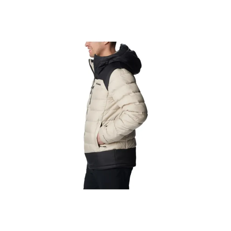 Columbia Men's Autumn Park™ Down Hooded Jacket Jackets & Coats Men's Black/Apricot-2