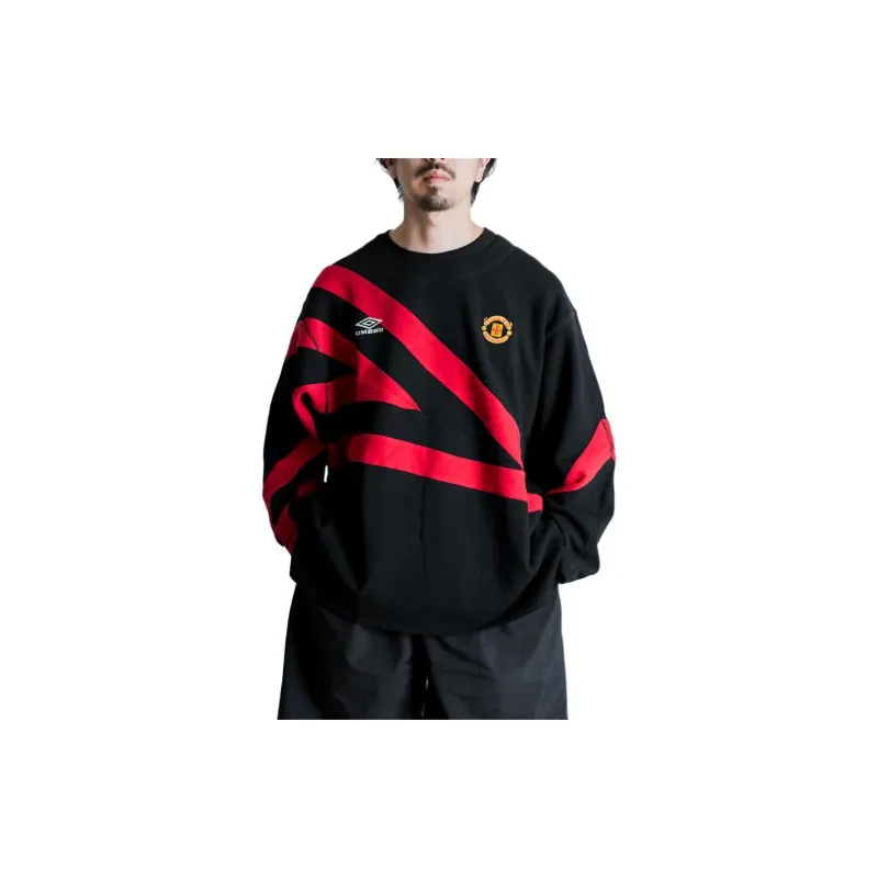 Umbro x Children Of The Discordance SS24 Sweatshirt Unisex Red Black-1