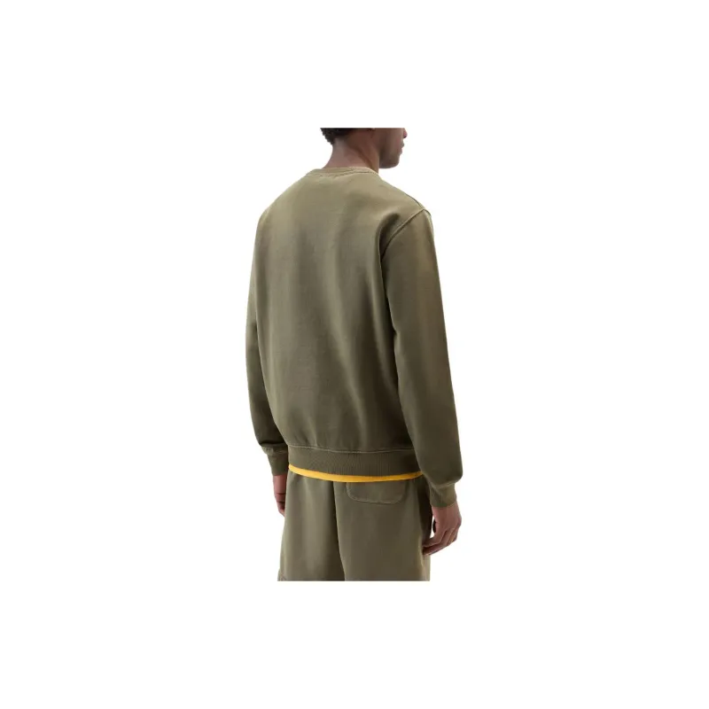 WOOLRICH Garment-Dyed 1830 Crewneck Sweatshirt-2