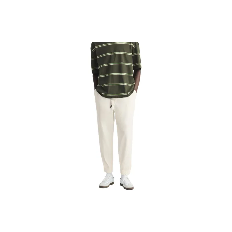 ZARA Casual Pants Men Beige-2