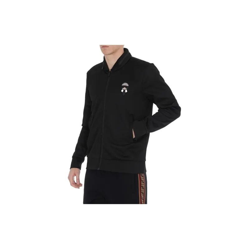 FENDI Jackets Men Black-4