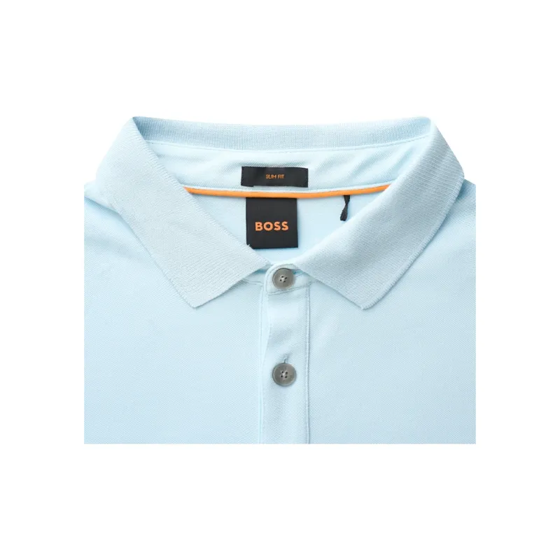 HUGO BOSS Polo Shirt Men's Light Blue-4