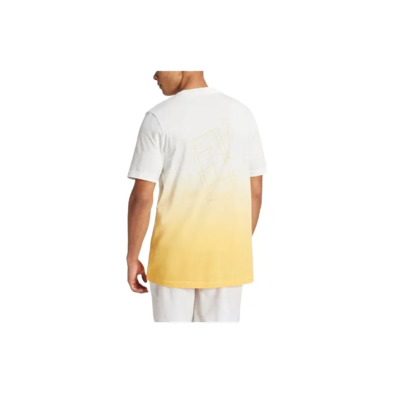 Adidas Aeroready Tennis Court Angle Graphic Tee-2