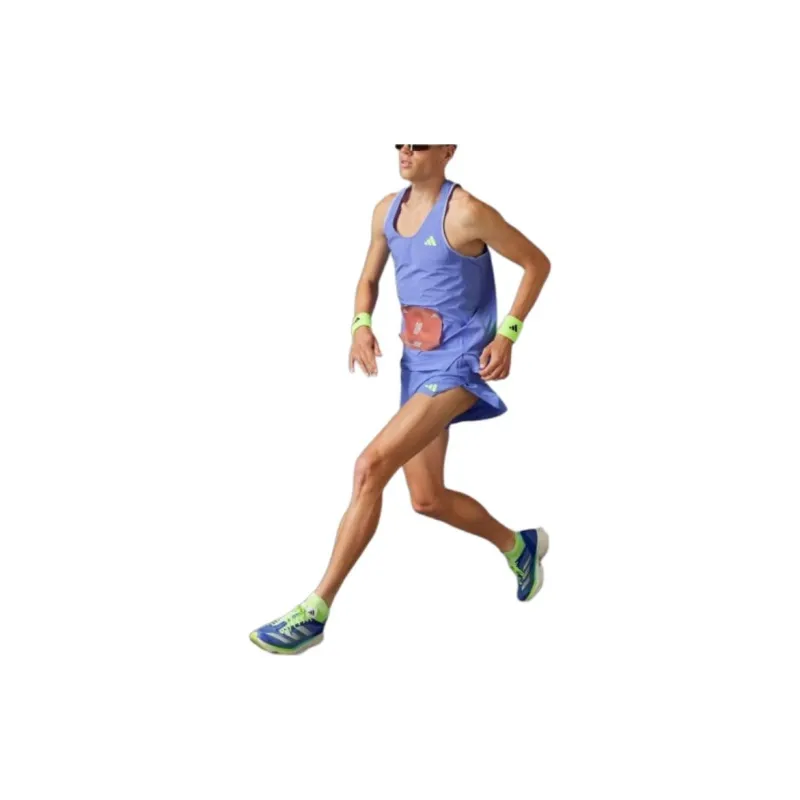 Adidas Free Shipping With AdiClub Adizero Running Singlet-2