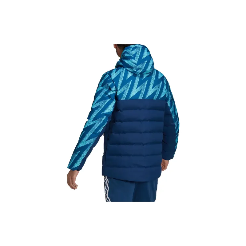 Adidas Down Jackets Men Blue-3