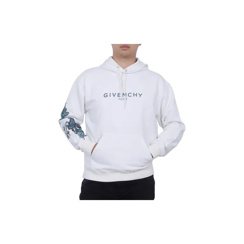 Givenchy Sweatshirts Men White-4