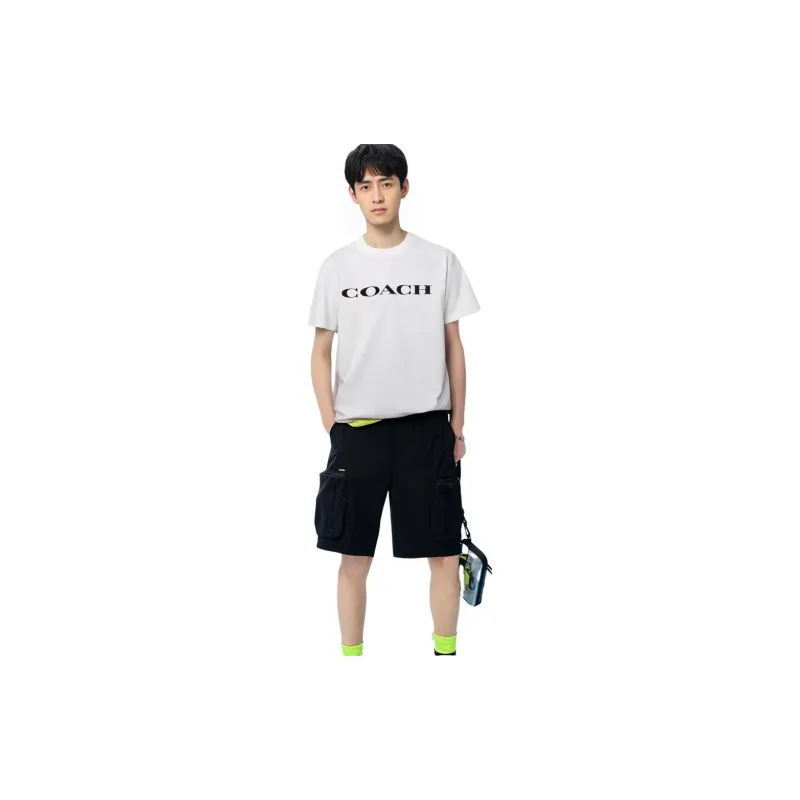 COACH T Shirts Men White-3