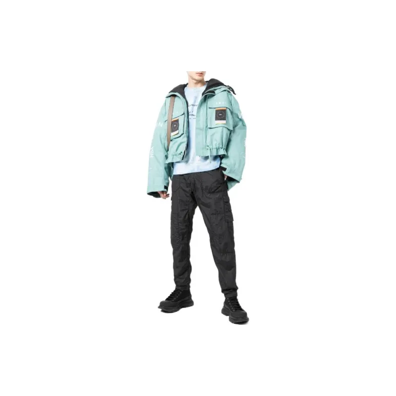 Hood By Air Jackets Unisex Light Green-1