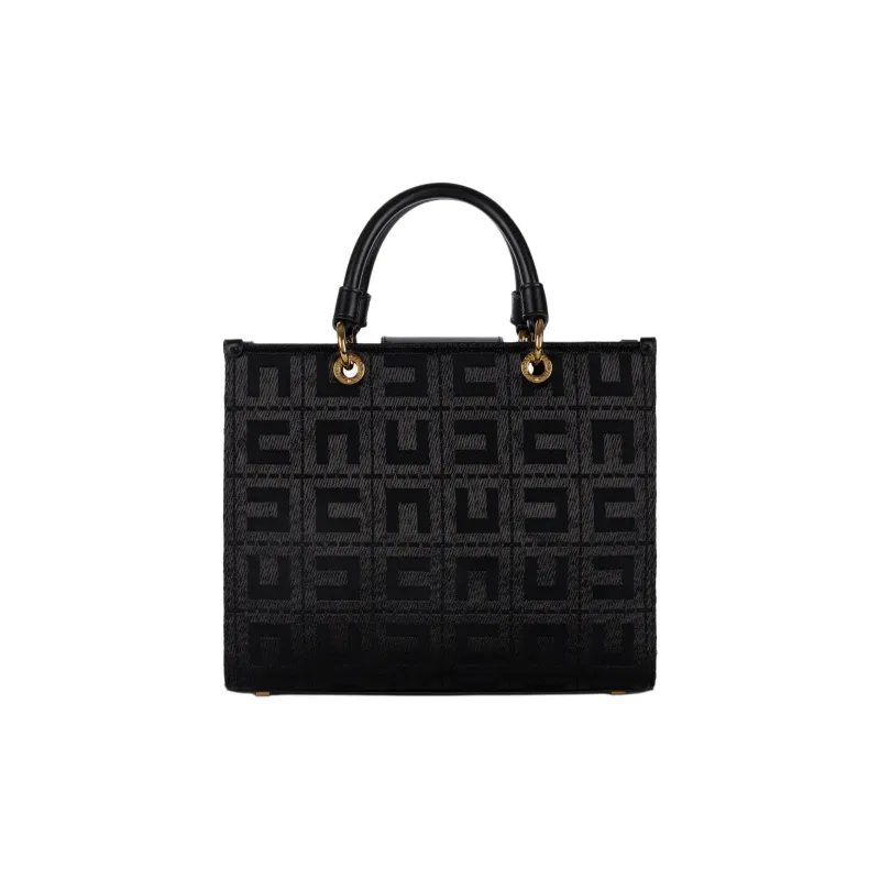 Elisabetta Franchi Monogram Logo Charm Tote Bag-3