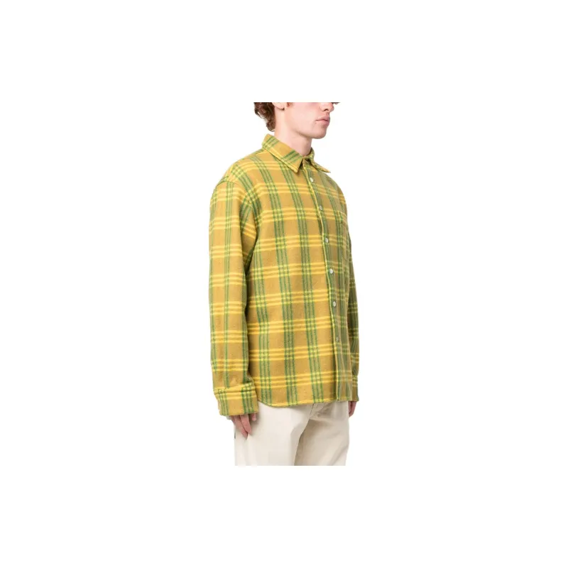 MARNI Shirts Men Yellow Green-3