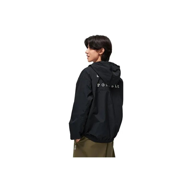 LiNing Sports Trend Series Jacket Men's Black-3
