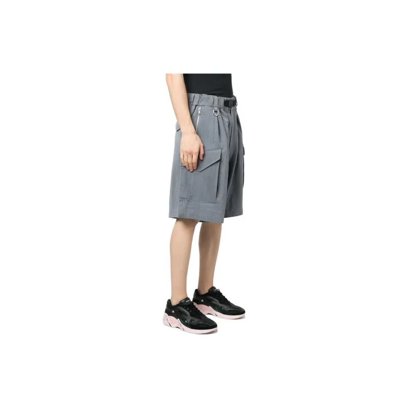 Y-3 Belted Cargo Shorts-3