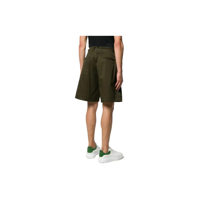 DSQUARED 2 Side Pocket Flared Bermuda Shorts-2