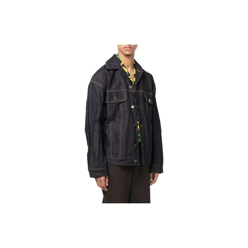 Bottega Veneta Buttoned Denim Jacket-2