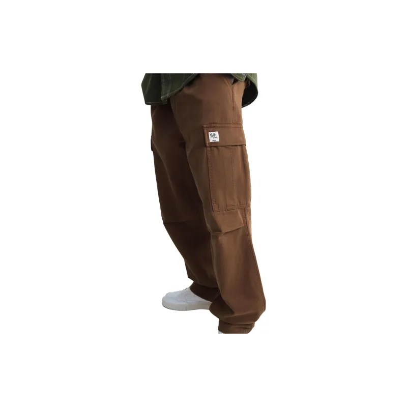 ZARA Cargo Pants Men Light Brown-4