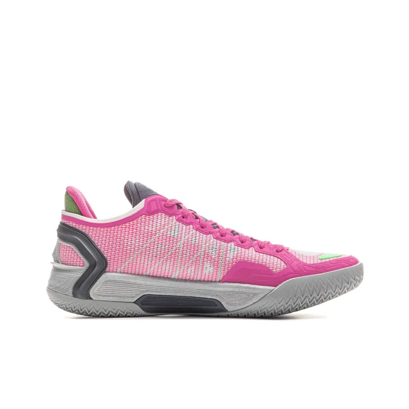 LiNing Blade 4V2 Cushioned Slip Resistant Lightweight Rebound Low Top Performance Basketball Shoes Men's Pink-1
