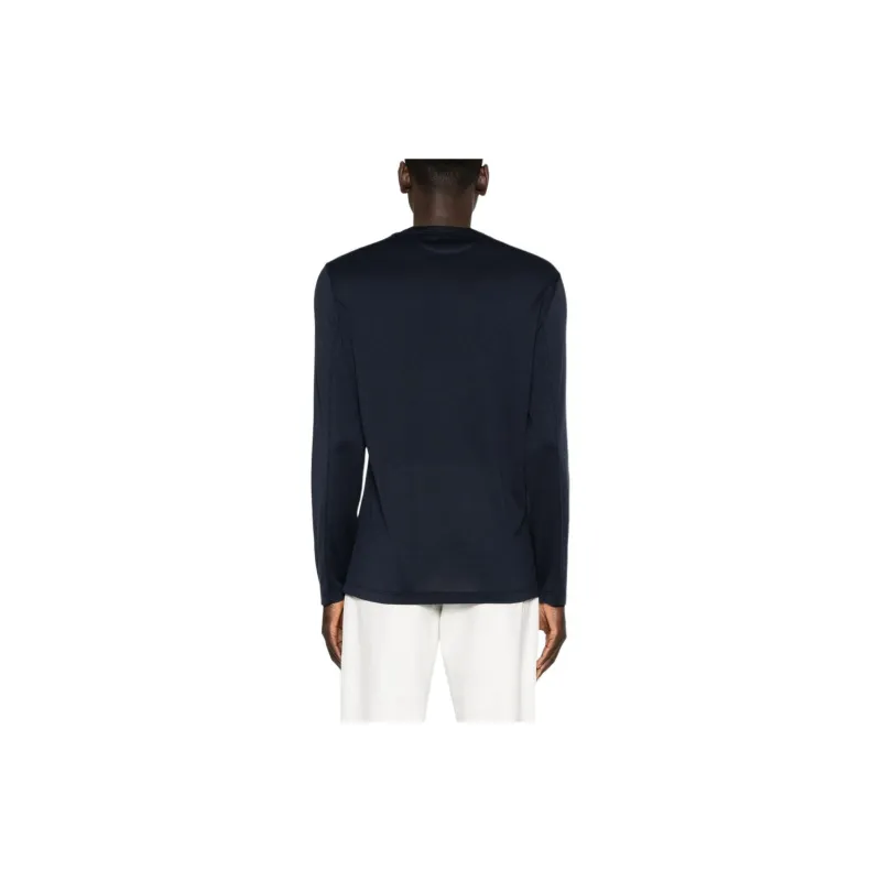 Brunello Cucinelli Long Sleeved Crewneck T Shirt-2