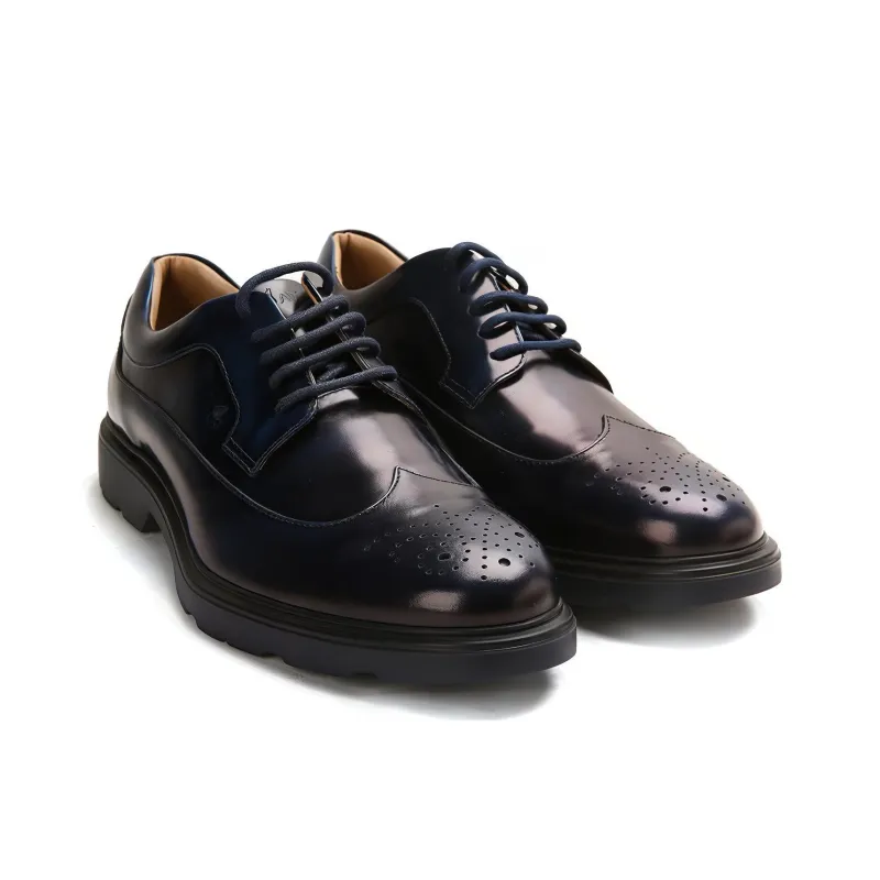 HOGAN H304 Casual Shoes Men's Dark Blue-1