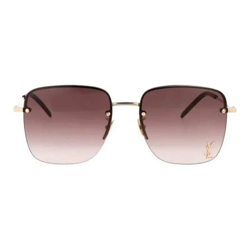 SAINT LAURENT Square Frame Sunglasses-1