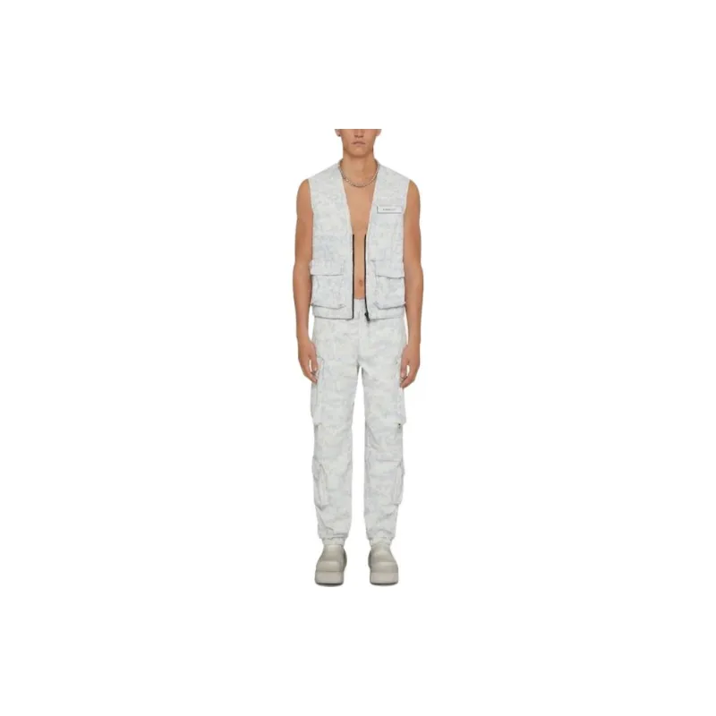 Givenchy Cargo Pants Men White-1