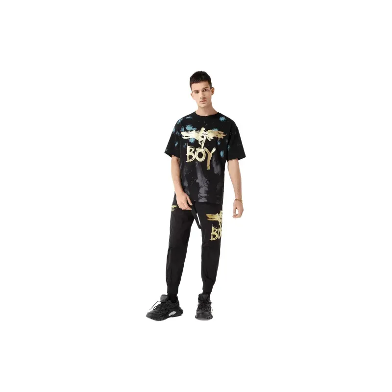 Boy London Casual Pants Men Black-2