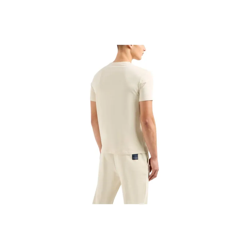 ARMANI EXCHANGEAE SS24 T Shirt Men's Apricot-4