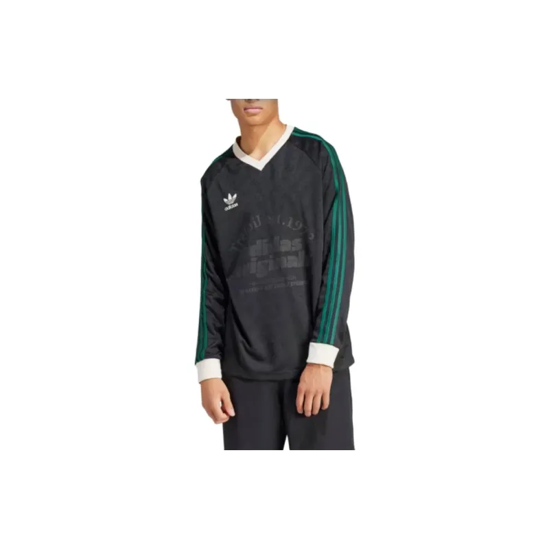 Adidas Trefoil-print Jersey T-shirt-3