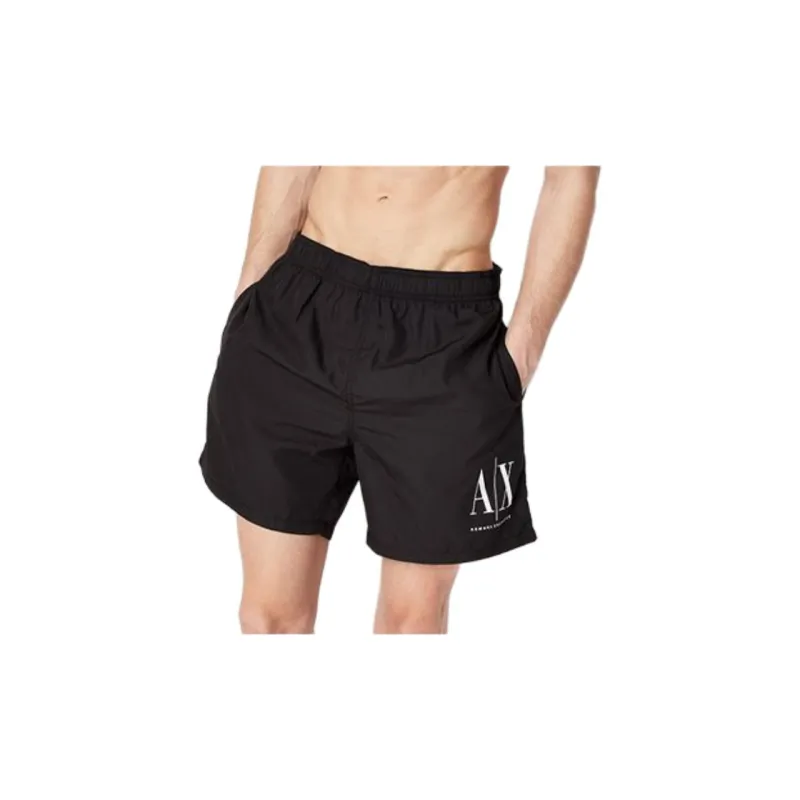 ARMANI EXCHANGE SS23 Casual Shorts Men's Black-3