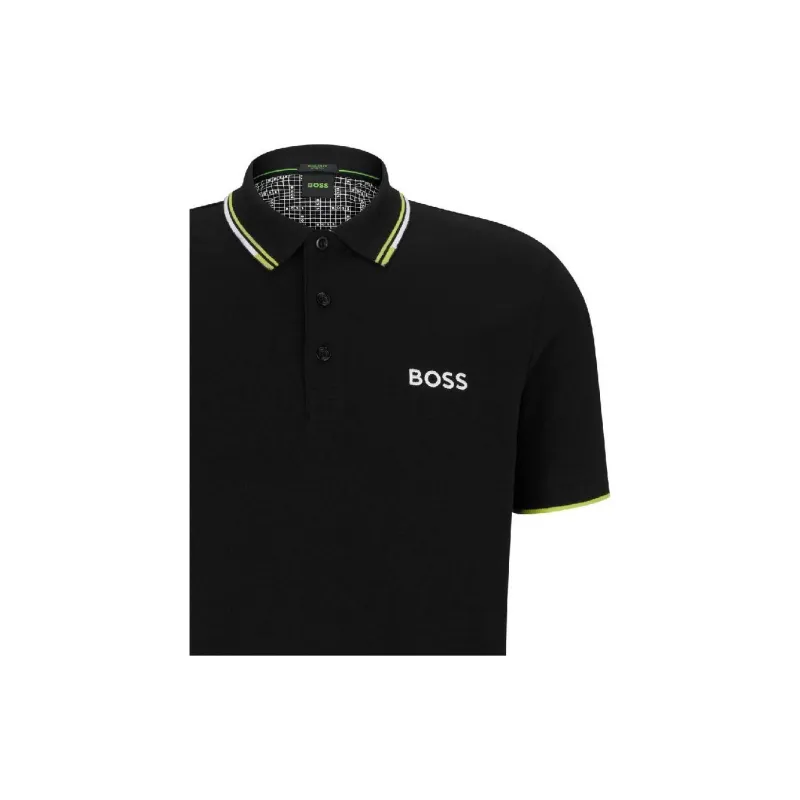 HUGO BOSS SS23 Polo Shirts Men Black-3