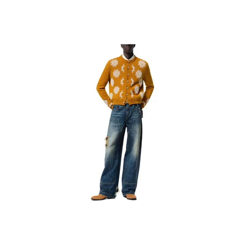 LOUIS VUITTON FW24 Knitwear Men's Gold-3