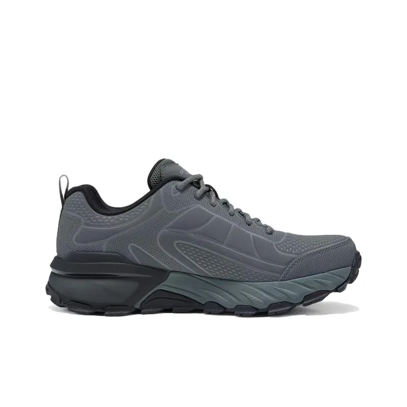Skechers OUTDOOR MENS Slip Resistant Breathable Low Top Outdoor Shoes Men's Charcoal Gray-1