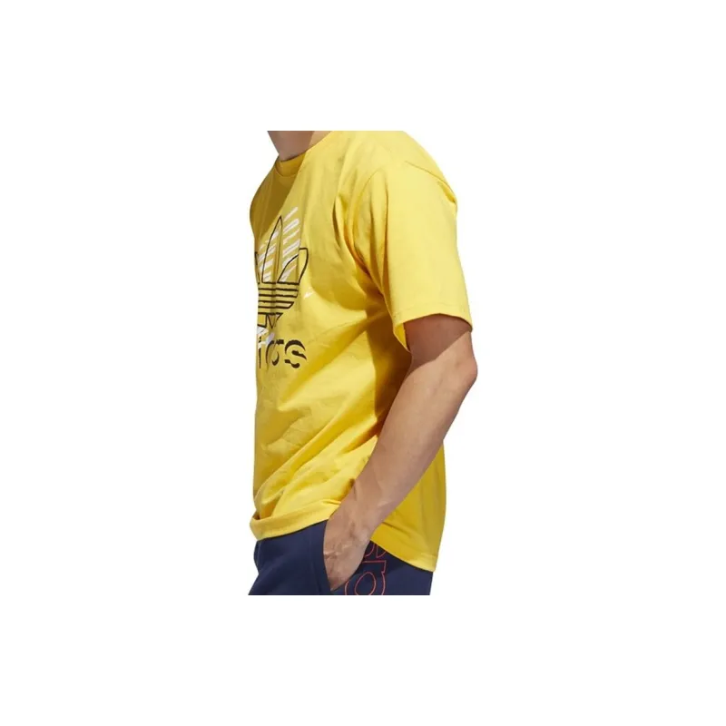 Adidas Originals T Shirt Men's Yellow-2