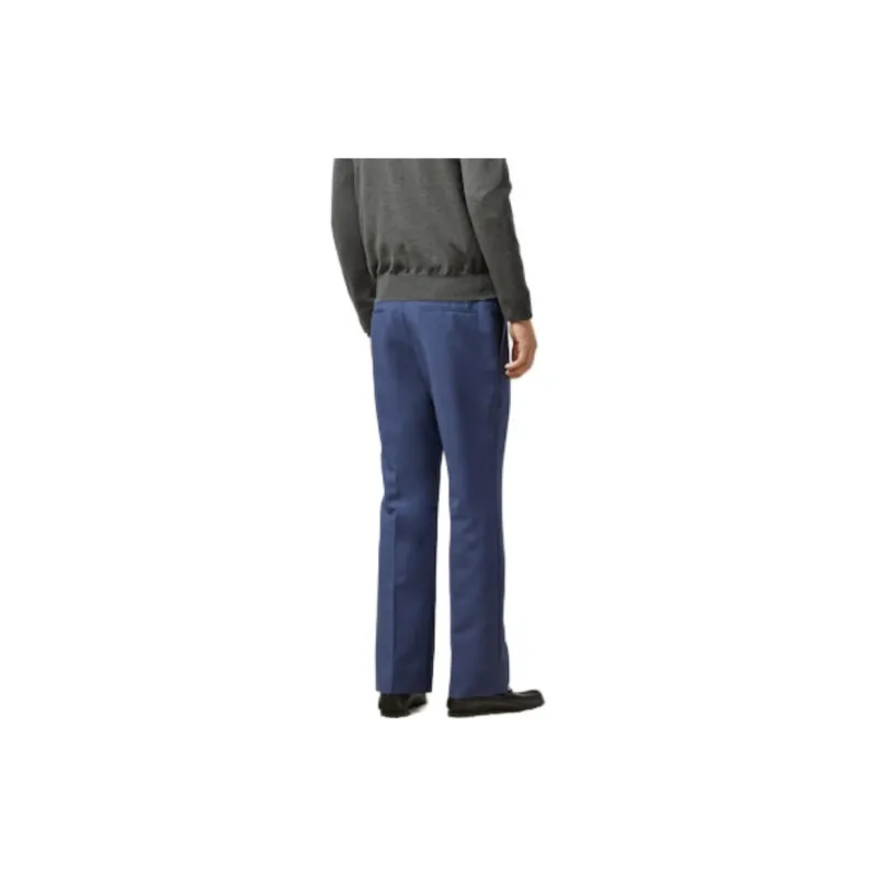 GUCCI SS24 Suit Trouser Men's Blue-3