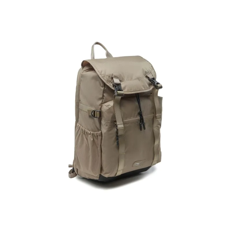 LiNing Polyamide Backpack Unisex Mink Taupe-2
