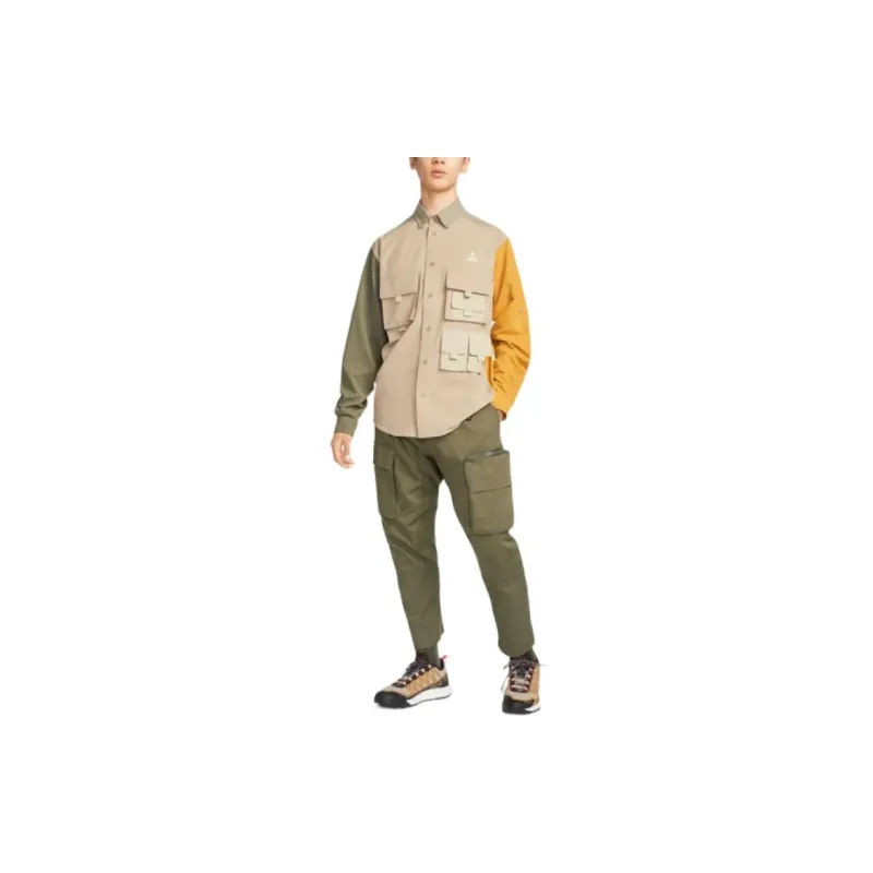 Nike Shirts Men Coffee-2