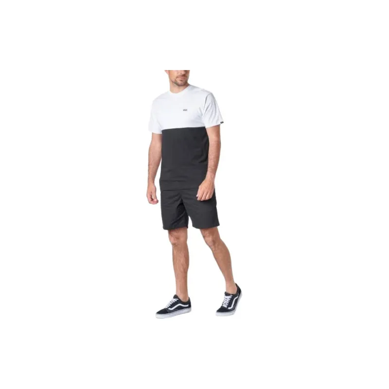 Vans Mn Colorblock T Shirts Men White-1