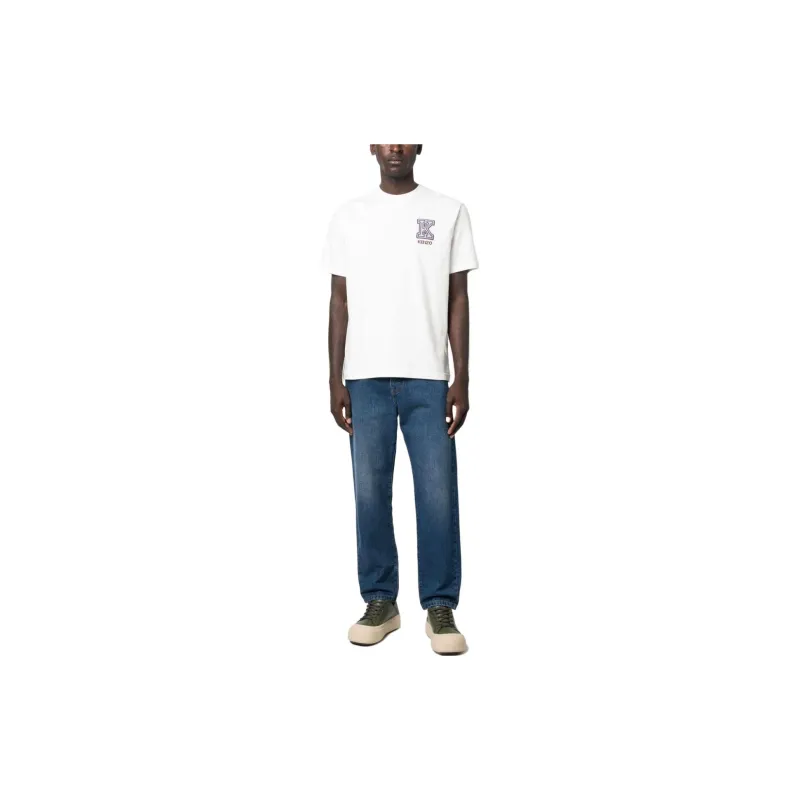 KENZO T Shirts Men White-1