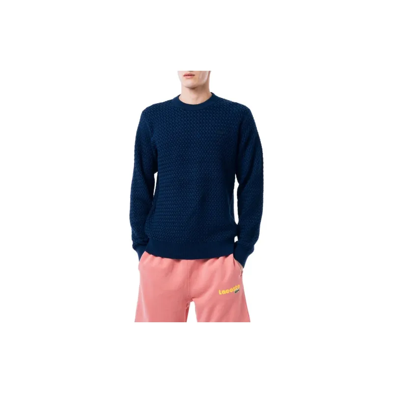LACOSTE Sweater Men's Marine Blue-4