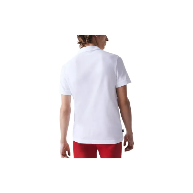 LACOSTE Polo Shirts Men White-3