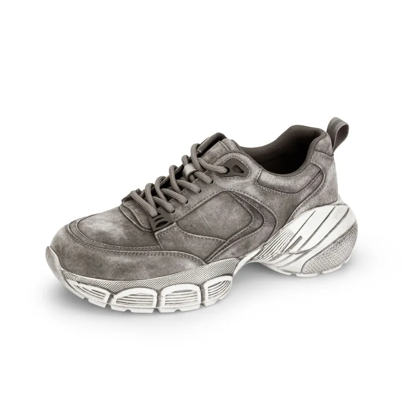 TOOMANYSHOES Dusty Bag Anti-Slip And Wear-Resistant Height Increasing Low-Top Chunky Sneakers Unisex-5