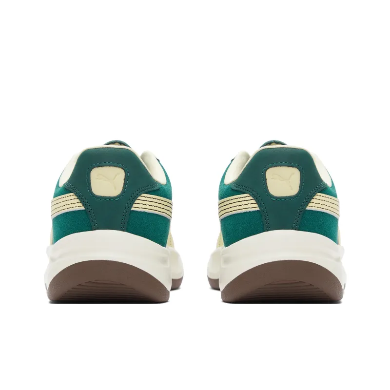 PUMA GV Special Non slip Lightweight Low Top Skateboard Shoes Men's White Green-5