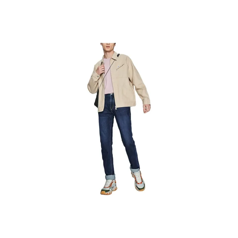 Lee Jackets Men Beige-1