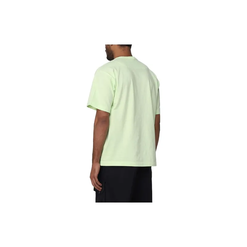 STONE ISLAND Embroidered logo Detail T shirt-3