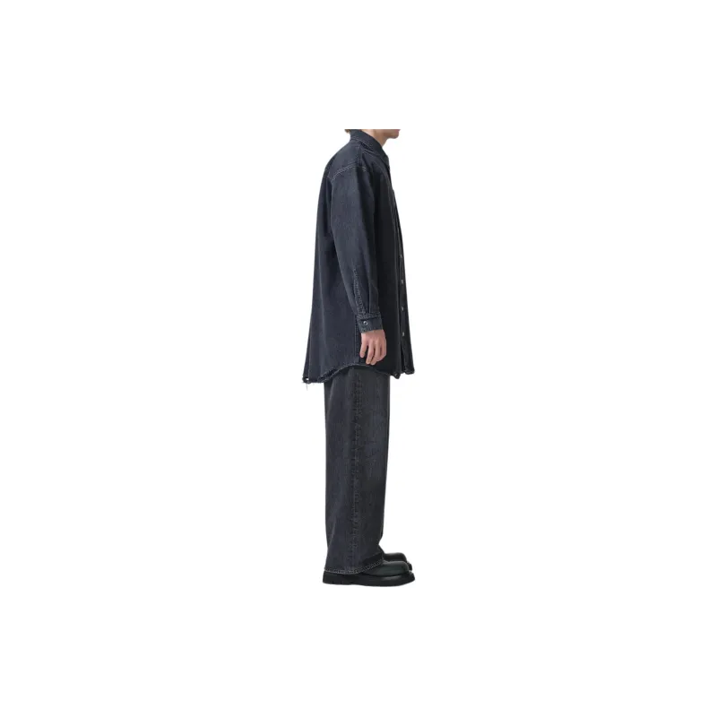 AGOLDE Shirts Men Black-3