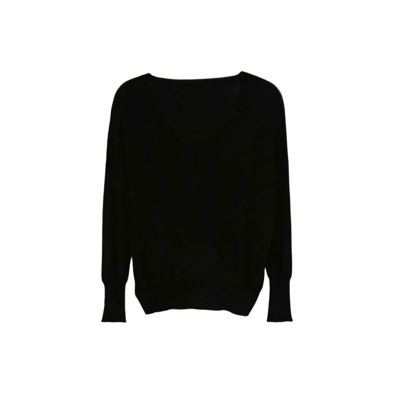 Zanone V Neck Knitted Jumper-1
